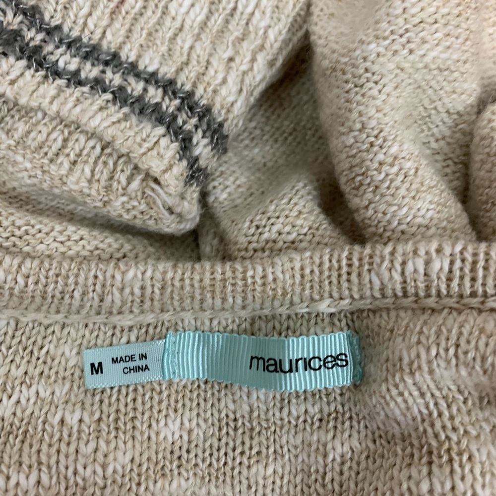 Maurice’s Academia Open Cardigan Sweater , Size M - Picture 5 of 8